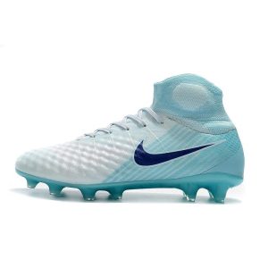 Nike Magista Obra II Elite DF FG Bílý Modrý